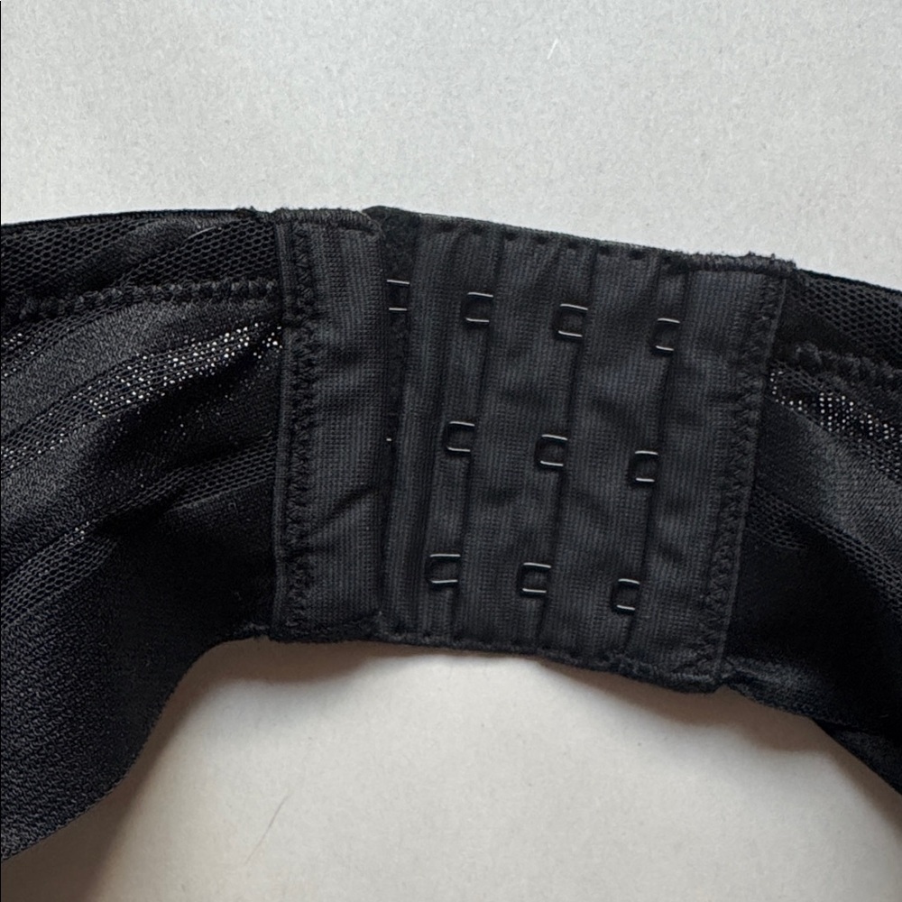Paramour 42DD full Figure and Support Black Underwire Bra padded Basic Simple - Picture 5 of 8